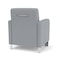 Lesro Siena Lounge Reception Guest Chair w/ Front Casters, 27 in W 29.5 in L 32.5 in H SN1101 - alternate 2